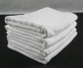 70*150cm*280g 100% cotton white bath towel