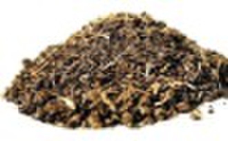 Tea Seed Meal with straw
