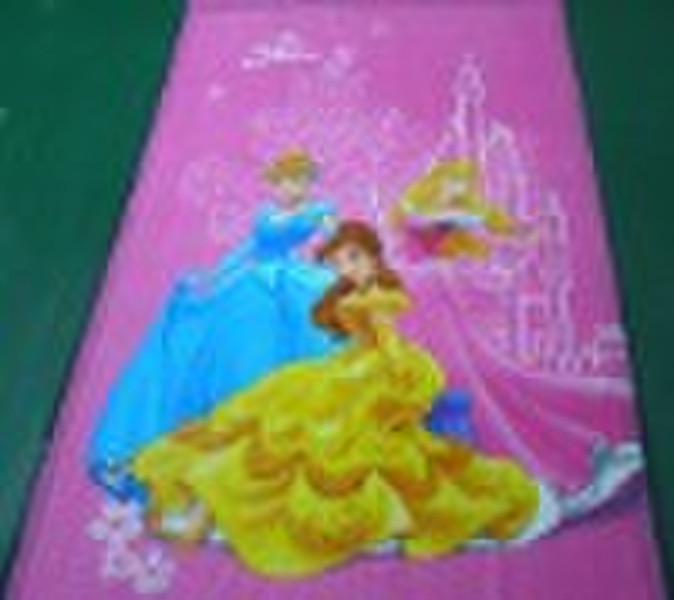 100% cotton reactive printed beach towel