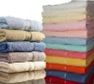 Solid colour bath towel hotel towel