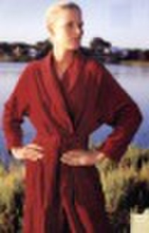 女士们#39条；浴袍/棉花的浴袍/浴袍