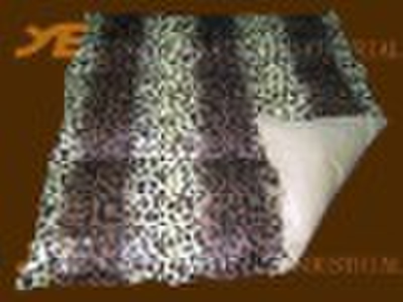 cotton printed quilt with 3d polyester padding