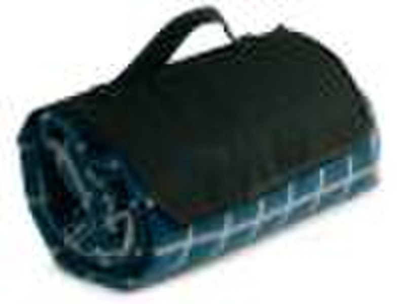 Polar Fleece Printing Travel Blanket