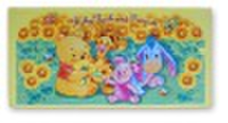 reactive-print beach towel