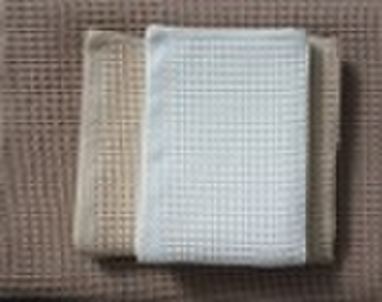 100% cotton waffle towel
