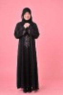 Eine Frau, die arabien robe