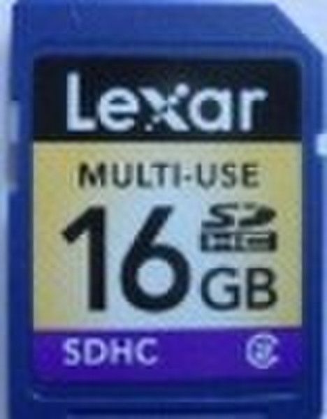 Class6 Lexar SD / SDHC 16GB Secure Digital