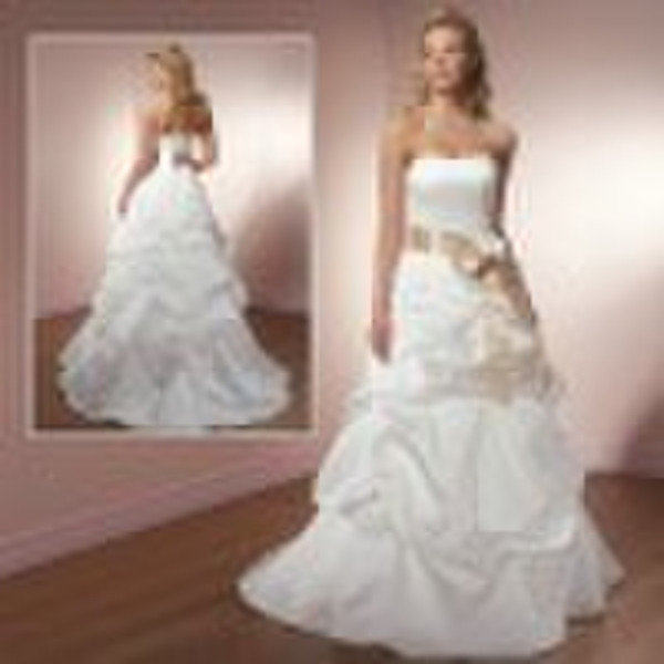 WDZS0419 Exquisite A-line Wedding Gown