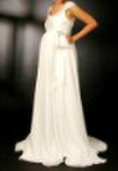 Y-2    pretty Pregnant women Wedding Dress