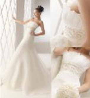 Customer made wedding dress,wedding gown LRD1563