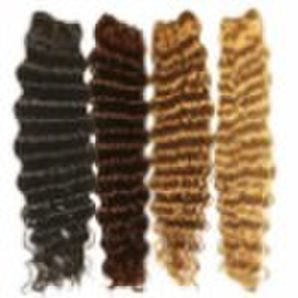 100% indian remy human hair weft