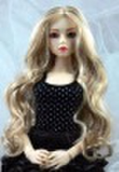 synthetic doll wig