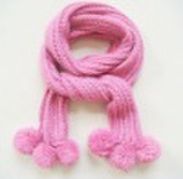 Fashion Acrylic knitted  Scarf