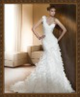 Exquisite organza wedding dress mw92536