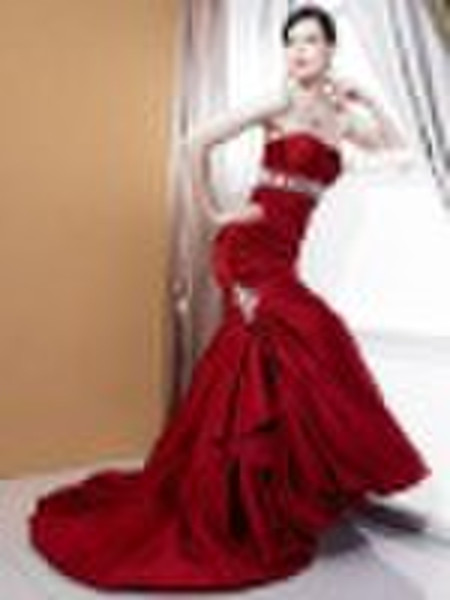 2011  elegant  handmade formal bridal  dress