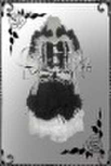 Black And White Classic Lolita Cosplay Dress