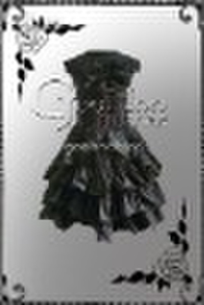 Tube Top Black Gothic Lolita Cosplay Costume