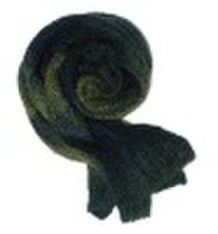 Mohair jacquard scarf