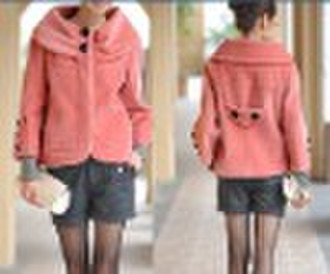 lady's cashmere short jacket