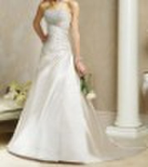 Satin Bridal Wedding Dress A-311