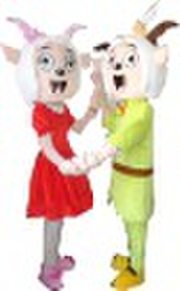 Newest sheep cartoon costumes