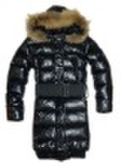 最新的2010年的明星moncler妇女一下外套外套