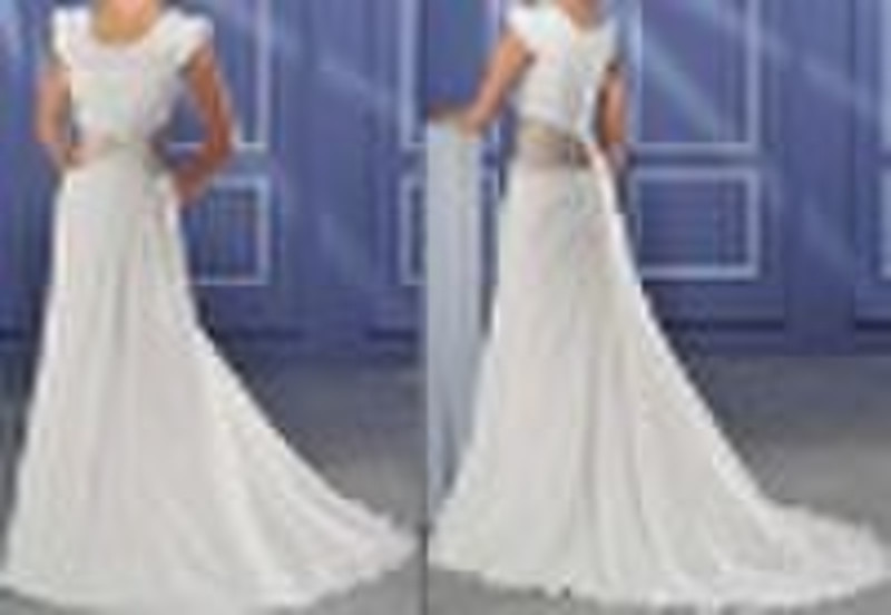 Custom made bridal wedding dress EL1160