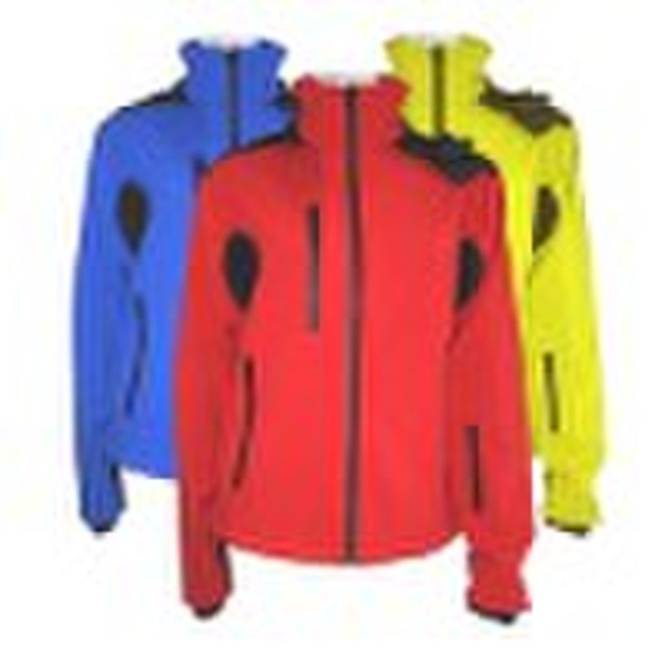 Unisex' Hoody Softshell Jacket (Motorcycle Jac