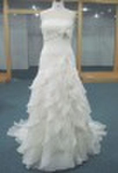 Top grade Wedding dress,bridal gown, fabric organz