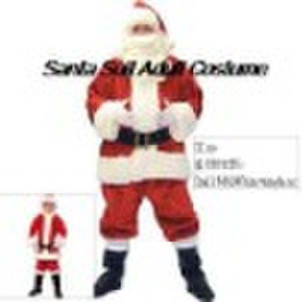 Deluxe Luxury Santa Suit Costume