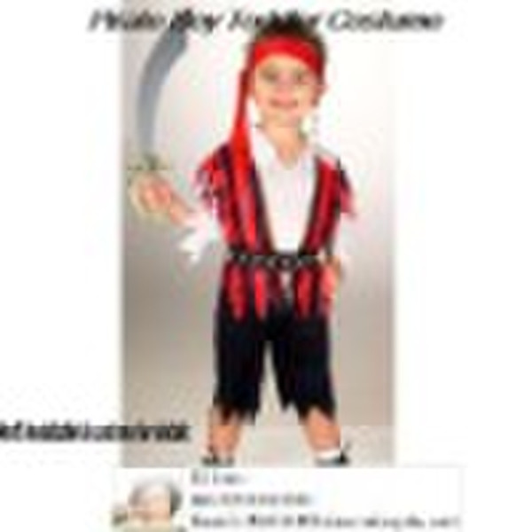 Piraten-Jungen-Kleinkind-Kostüm