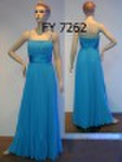 impressive pleated FY-7262 beautiful evening dress