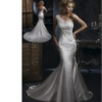 hot-sale discout white high quality bridal wear wi