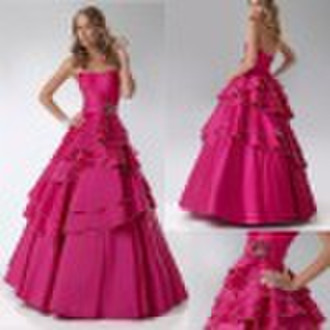 New arrival taffeta ball gown /evening dress/forma