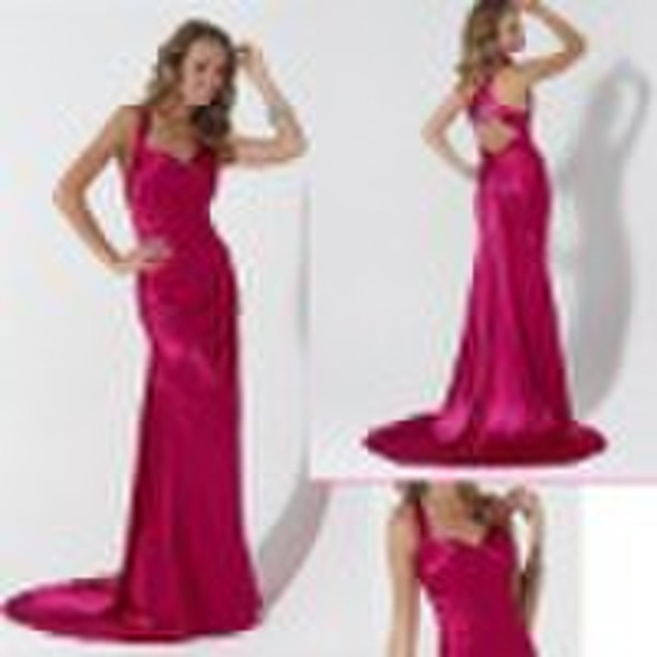 2011 unique taffeta evening dress/prom dress kje52