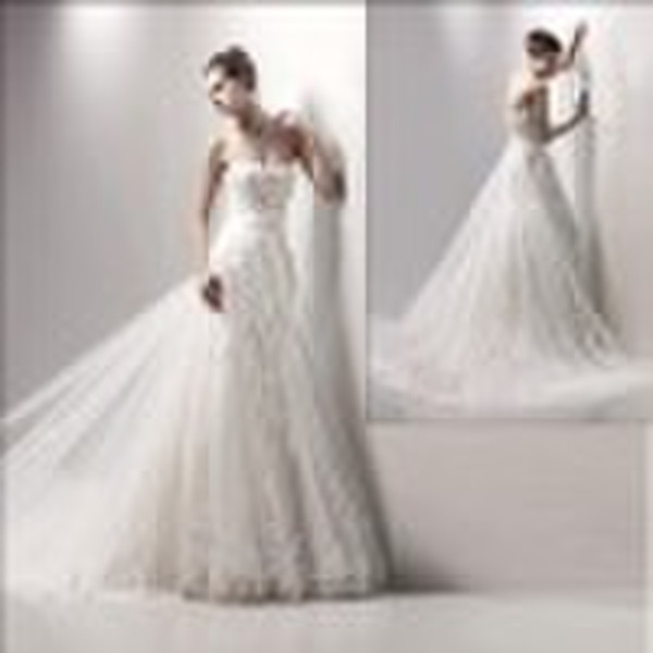 2011 new style Bridal wedding gown  FL4817