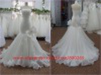 Simple mermaid bridal dress  SL-3741