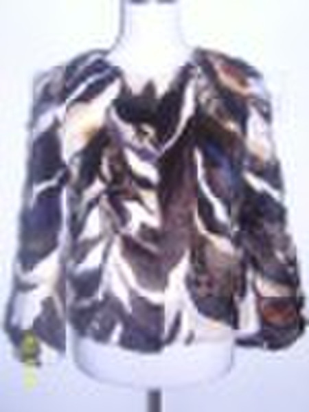 Ladies' Mink Scrap Fur Coat (Tiffany)