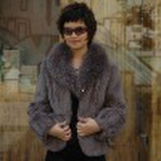 Ladies' sheared rabbit fur garment (TQ-4)