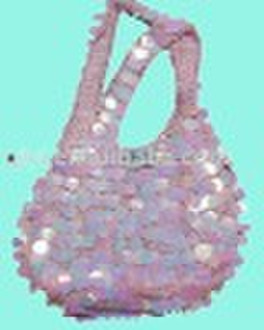 Ladies' fashion knitted bag