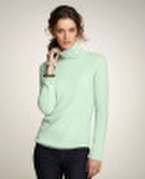 Cashmere women's turtleneck sweater