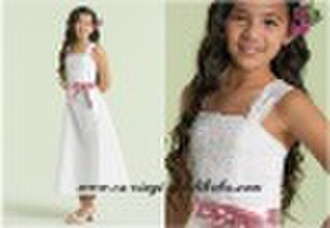 the lovely angel flower girls dress