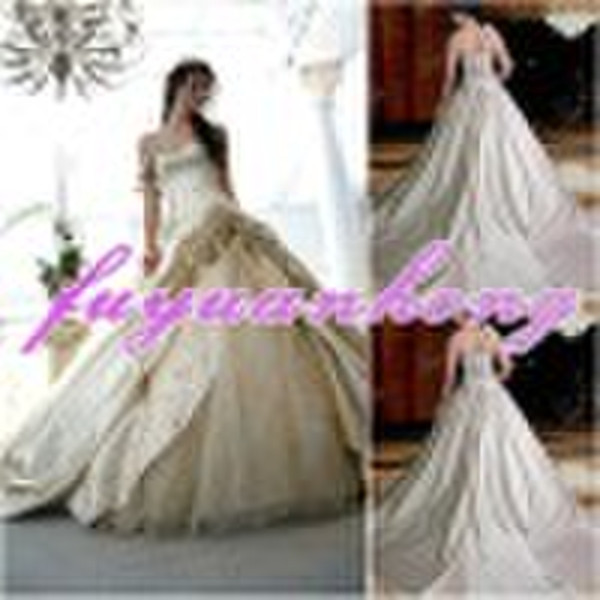 2010  SWAROVSKI bridal wedding dress  FYH-WD9154