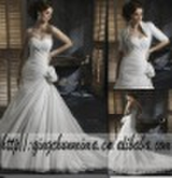 JTF-2033 Elegant White Bridal gown