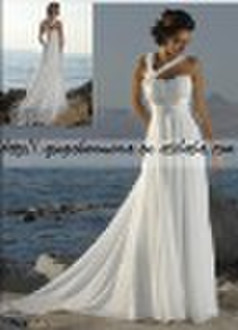 20101022 chiffon beach wedding dress