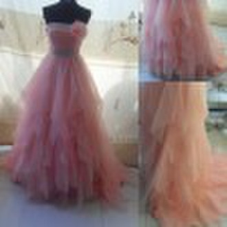 real sample of evening dress YX-3818