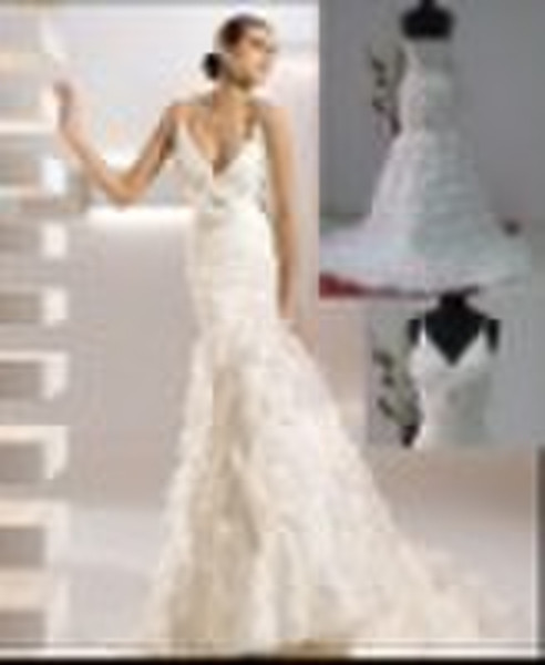 2010 top sale fabulous bridal wedding dress with r