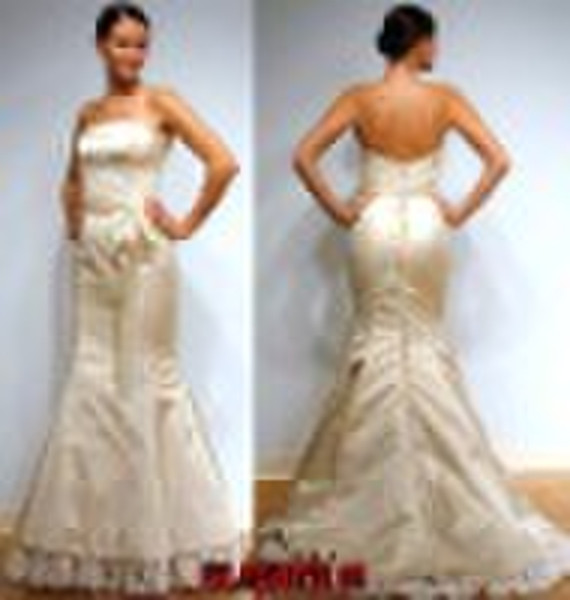 2011 new style hot sale  appliqued fashion wedding