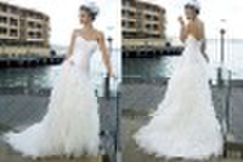 2010 Designer Wedding Dress Gown MA-354