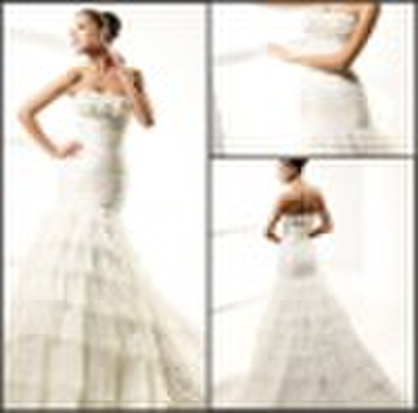 Latest custom hotsale bridal gown Q00618